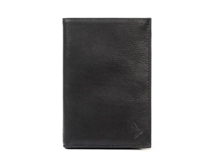 Portefeuille cuir noir volets Vins Rouges Harmonieux Occasion