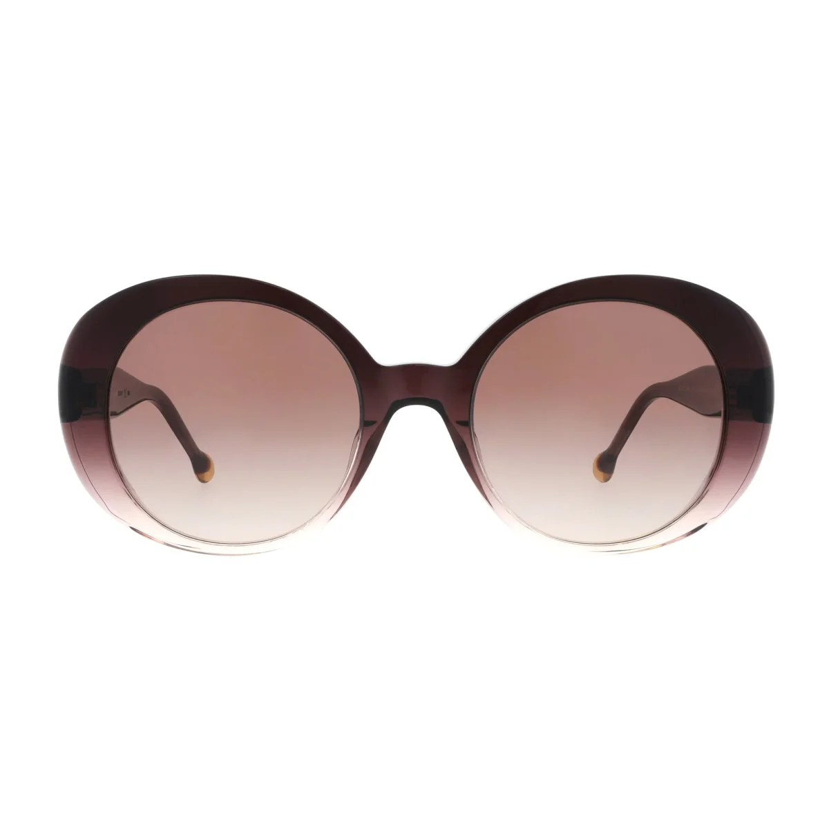 Lunettes soleil Iconic Ovale Dégradé Brun Cristal Champagne Saldi Straordinari Offerte Speciali Disponibili Adesso