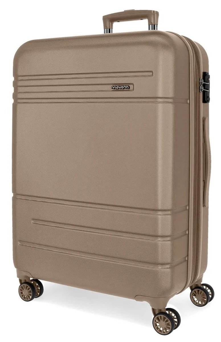 5989363 TROLLEY ABS 78CM.4R.MOVOM GALAXY CHAMPAGNE - Des Produits Outdoor Pensés pour Vos Aventures au Quotidien - travelite trolley produit aventure