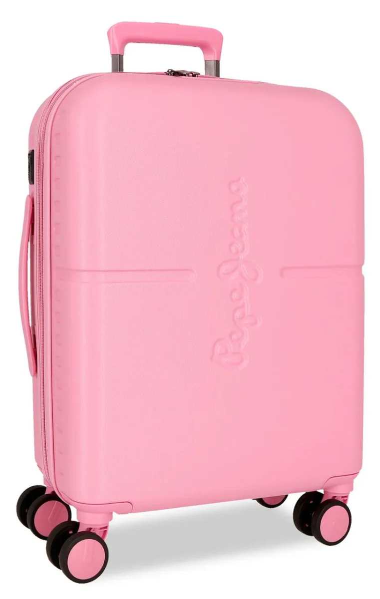 768862E TROLLEY ABS 55CM. C/EXP. 4R. PJL HIGHLIGHT ROSA - Des Produits Outdoor Cultura Pensés pour Vos Aventures au Quotidien