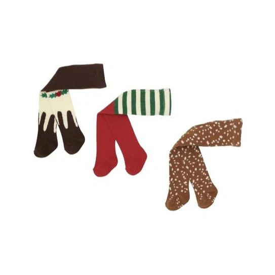 Konges Slojd - Ensemble de 3 Collants - Noël||Konges Slojd - 3 Stockings - Christmas - Boutique Bébé en Ligne : Soins, Jouets et Articles Maison ACiyD Femmes Collants Peau Pénétrant Printemps Et Automne Jambe Nue Velours  en Peluche (Couleur : Style F, Taille : Style Ordinaire85g) (Style C Plus  ...