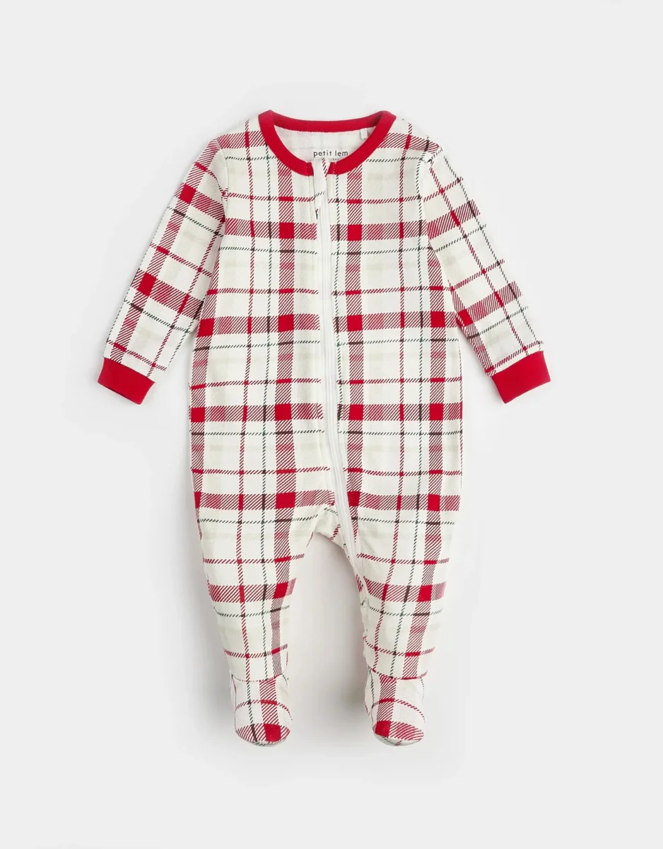 Dormeuse - Carreaux écossais rouge - Petit Lem - Boutique Maman & Bébé – Produits Essentiels au Quotidien - {'count': 1, 'name': 'Certifiée'}