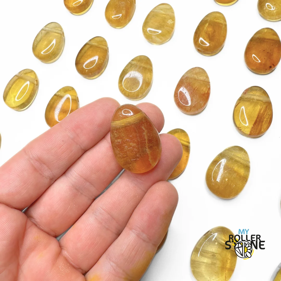 Pendentif Fluorite jaune large trou Saldi Straordinari Offerte Speciali Disponibili Adesso