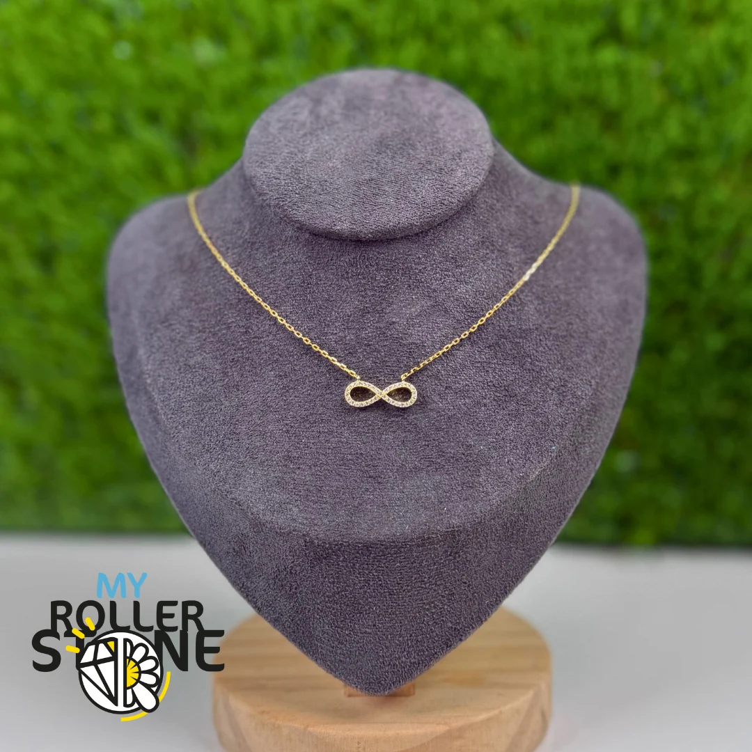 Collier Infini ARgent Zircon Saldi Straordinari Offerte Speciali Disponibili Adesso