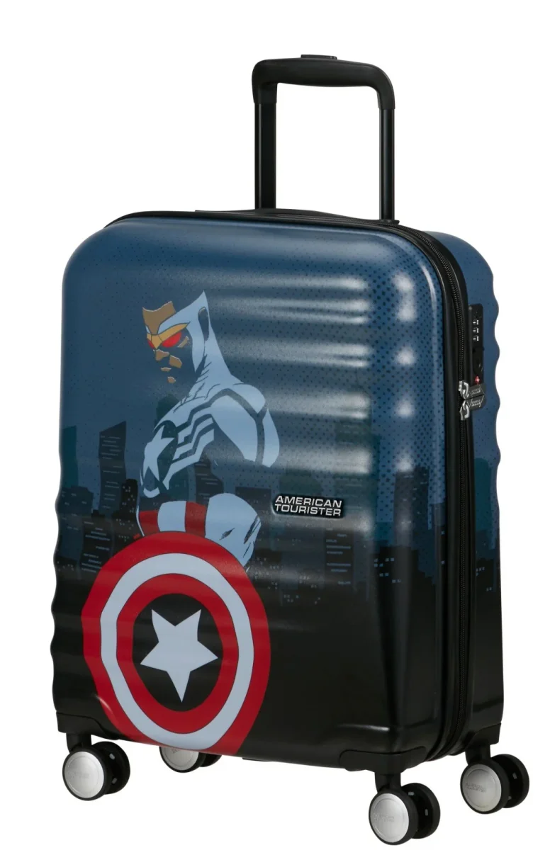 AMERICAN TOURISTER MALETA CABINA CAPTAIN AMERICA WAVEBREAKER 55CM Produits Outdoor Pensés Aventures Quotidien