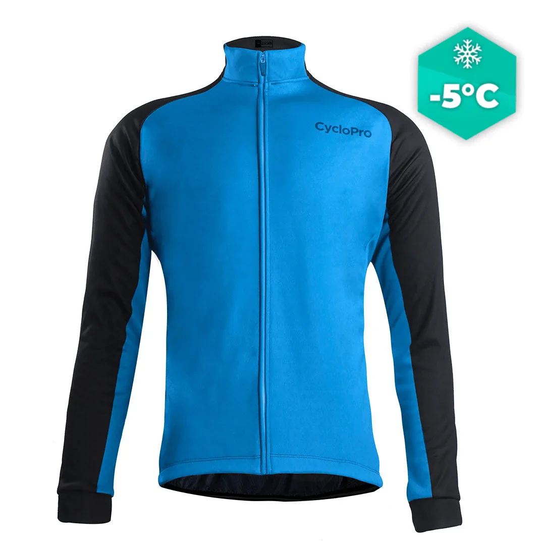 Veste Thermique Cyclisme Bleue - Thermika - Tout pour Créer des Expériences Mémorables en Extérieur Vestes de vélo pour homme et gilets de cyclisme - Coupe-vent | PEdALED