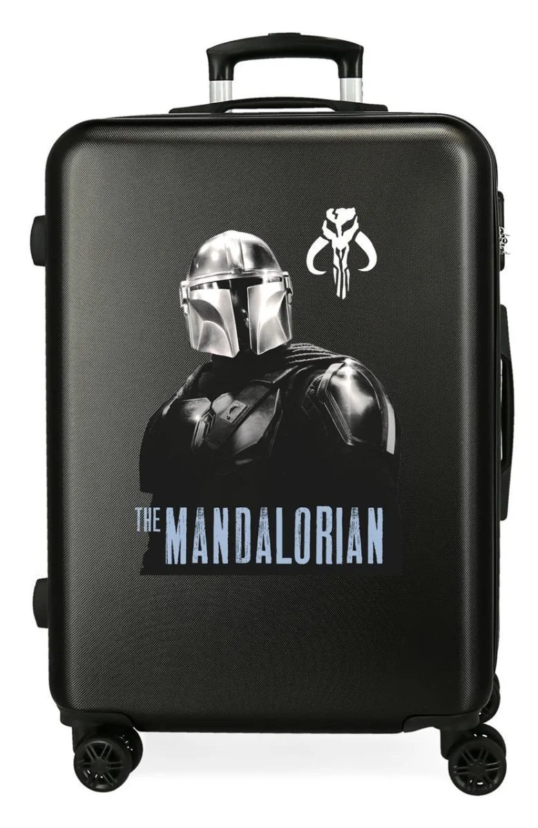 4541821 TROLLEY ABS 65CM. 4R. STAR WARS THE MANDALORIAN NEGR - Des Produits Outdoor Pensés pour Vos Aventures au Quotidien - {'count': 1, 'name': 'Handbag'}