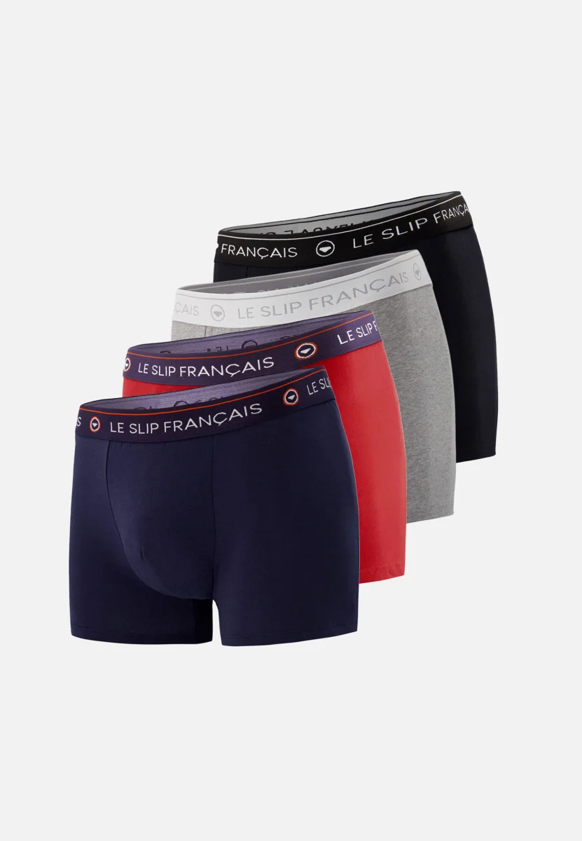 Quatro Style de boxers en coton - Vins Rouges Harmonieux pour Chaque Occasion