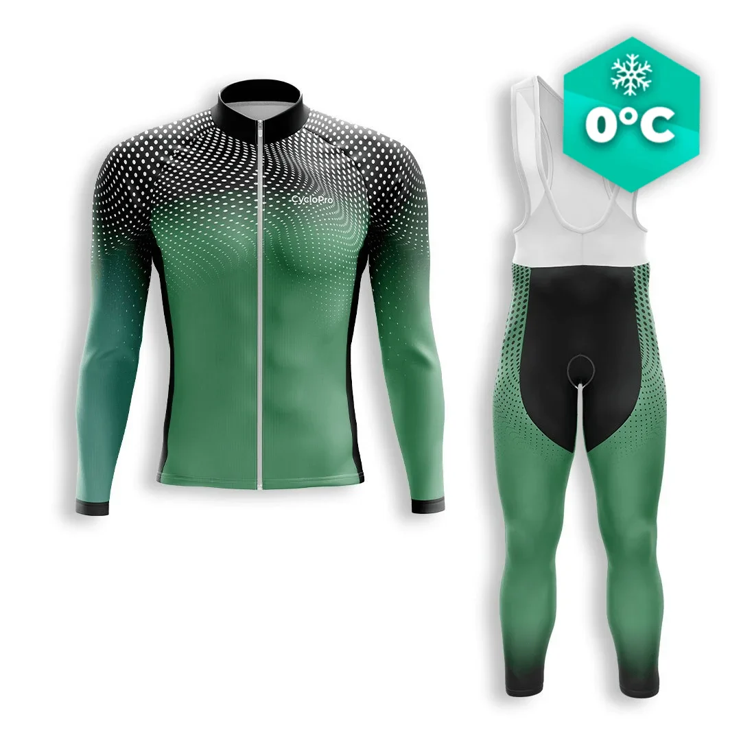 TENUE CYCLISTE HIVER HOMME VERTE - DIMENSION+ - Tout pour Créer des Expériences Mémorables en Extérieur - Velor