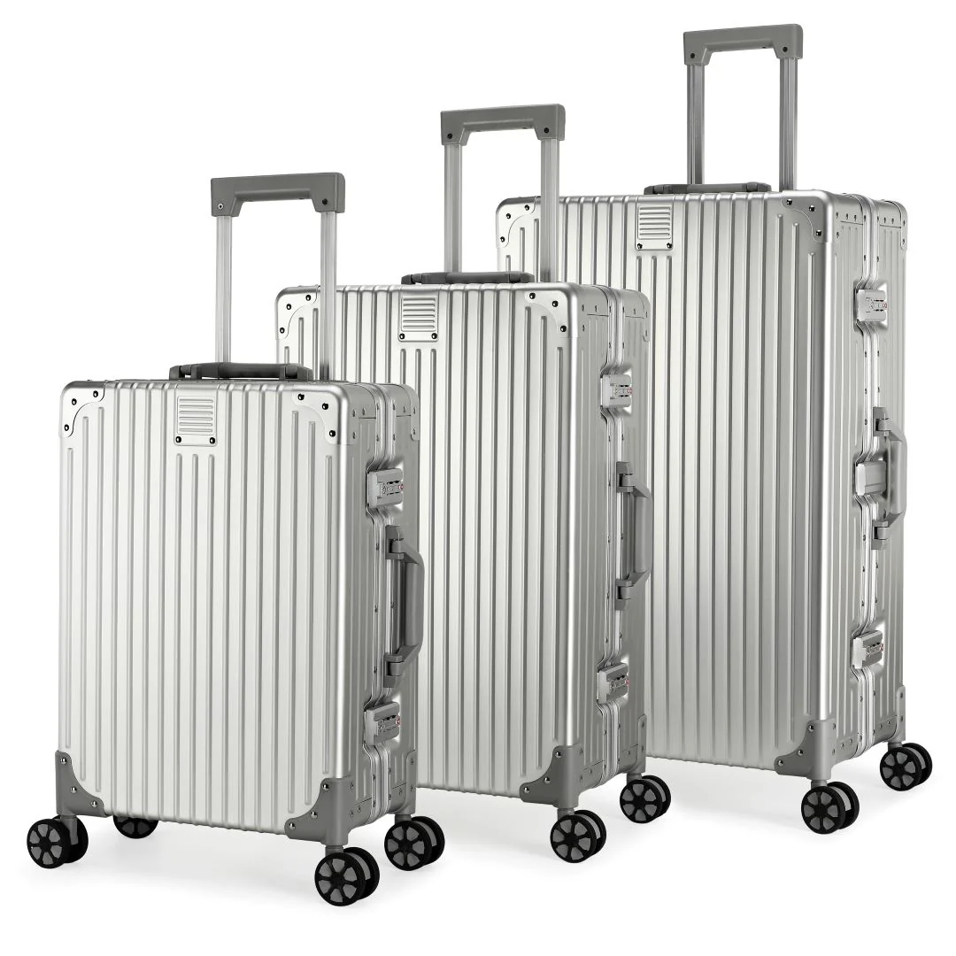 GREENWICH Set de Maletas 100% ALUMINIO Praga - Des Pourcent Produits Outdoor Pensés pour Vos Aventures au Quotidien