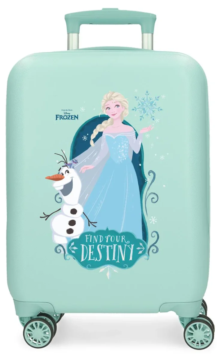 4011325 TROLLEY ABS 50CM. 4R. FROZEN FIND YOUR DESTINY TURQU - Des Produits Outdoor Pensés pour Vos Alkirtas Aventures au Quotidien