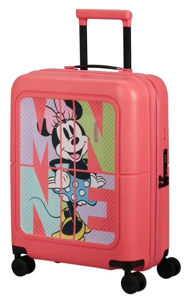 AMERICAN TOURISTER Maleta de Cabina Extensible DASHPOP DISNEY - MINNIE POP LETTERS - Des Produits Outdoor Pensés pour Vos Aventures au Quotidien Set de valises Muse
