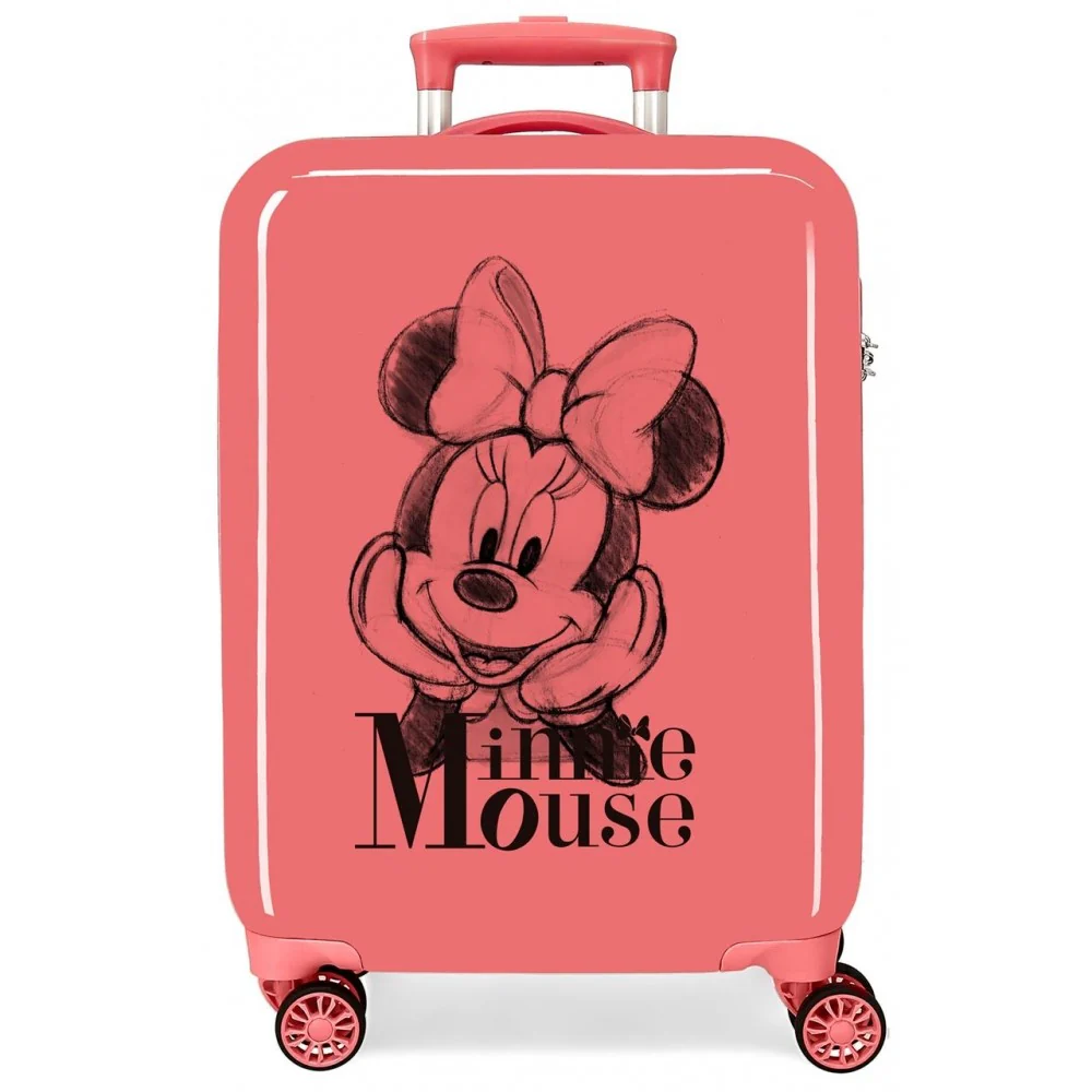Maleta de cabina rígida Minnie in Love 55cm - Des Produits Outdoor Pensés pour Vos Aventures au Quotidien ABS