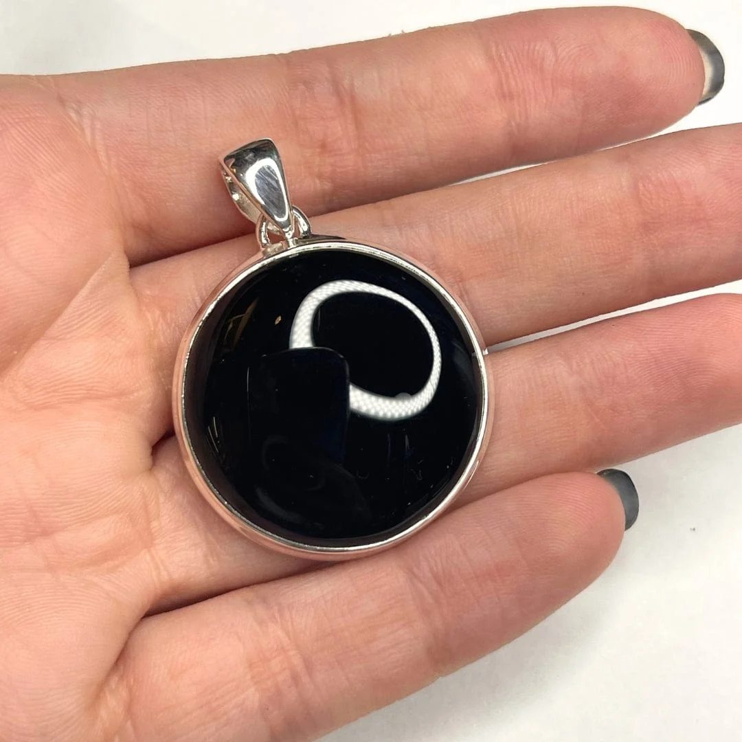 Pendentif Argent Onyx #3 - Saldi Straordinari – Offerte Speciali 13280002052R00 Disponibili Adesso