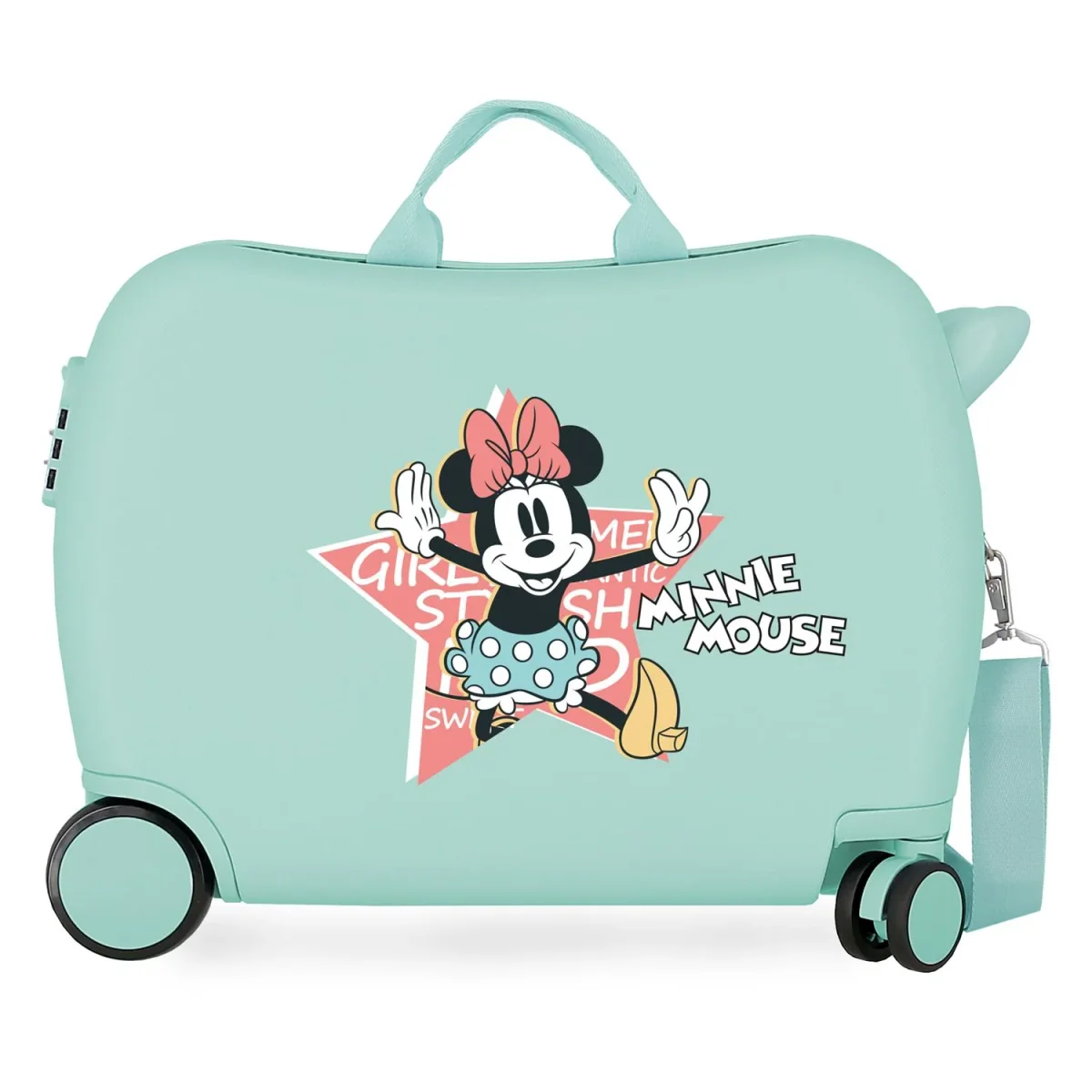Maleta infantil Minnie easy Minnie ruedas multidireccionales Produits Outdoor Pensés Aventures Quotidien