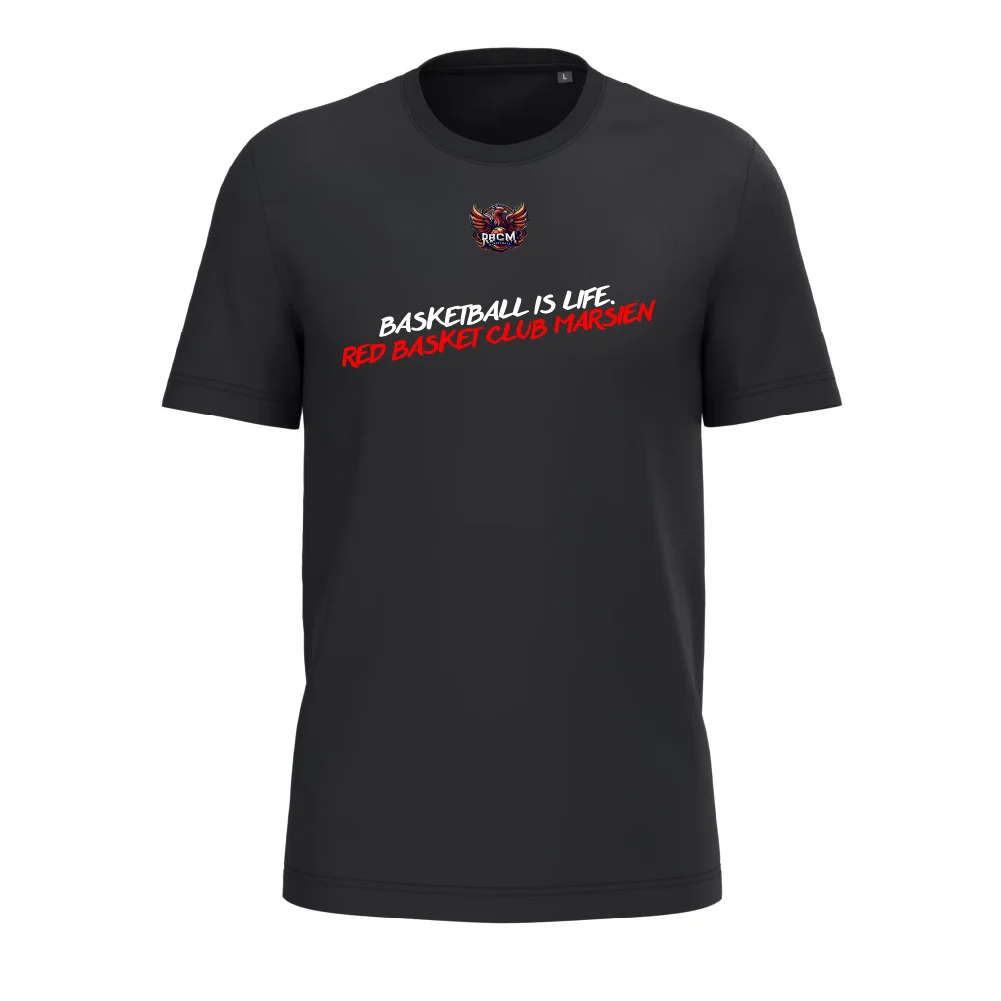T-shirt RBCM – Graf – Noir - Matériel sport pas cher – Meilleur rapport qualité-prix - {'count': 1, 'name': 'Uni'}