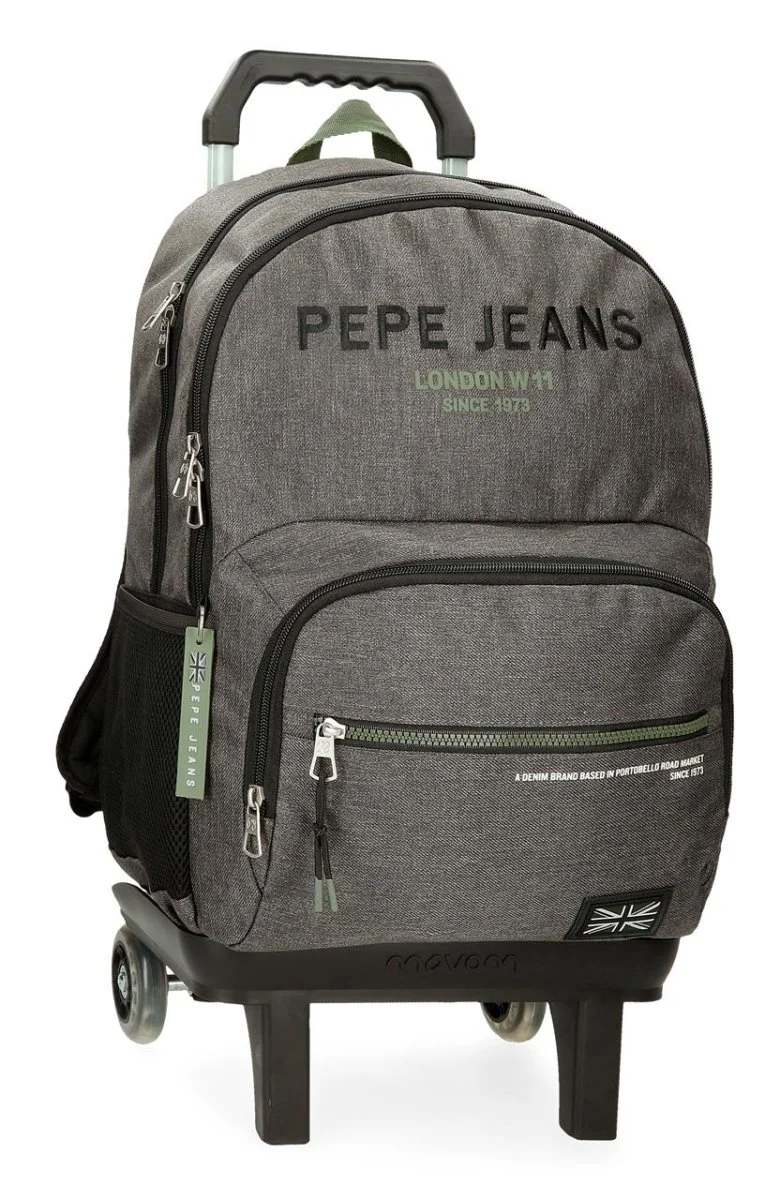 69125T2 MOCHILA ADAP. 45CM 2C. C/CARRO. PJL EDMON GRIS Smartwatch - Des Produits Outdoor Pensés pour Vos Aventures au Quotidien