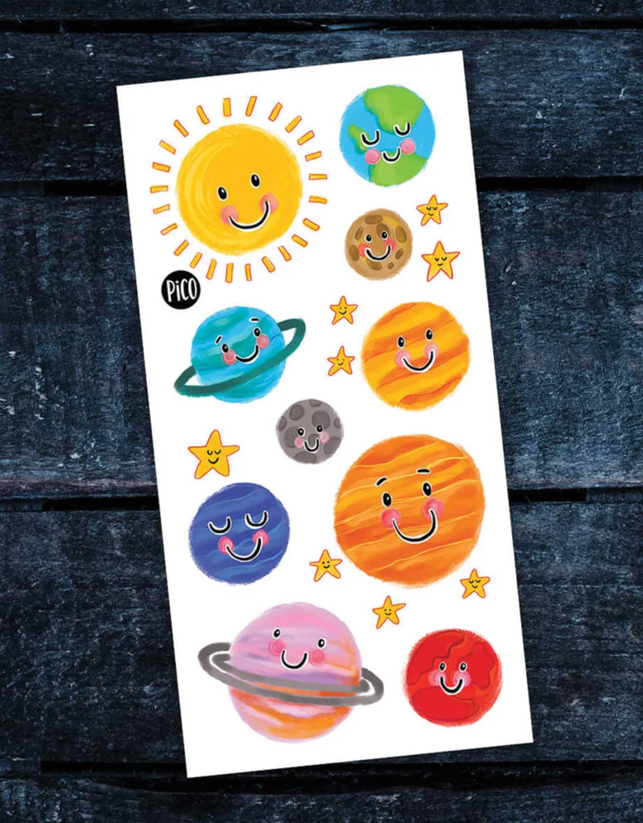 Tatouage système solaire Pico Boutique Maman Bébé Produits Essentiels Quotidien