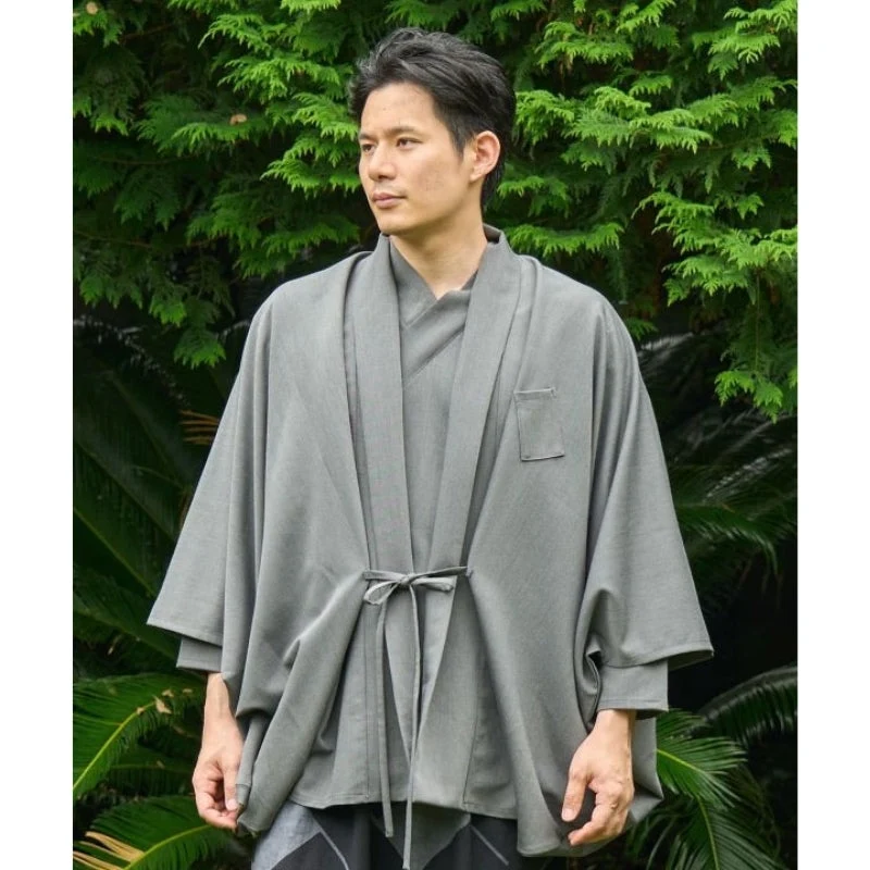 Veste Kimono Homme Grise Saldi Straordinari Offerte Speciali Disponibili Adesso