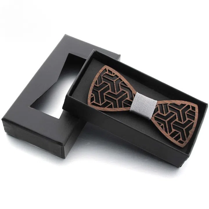 Nœud papillon bois rétro Saldi Straordinari Offerte Speciali Disponibili Adesso
