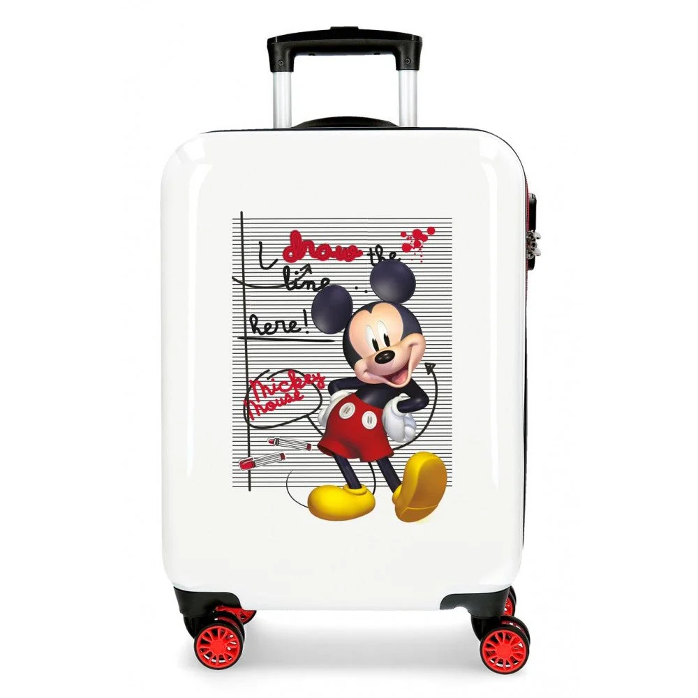 Maleta de cabina Draw the line Mickey - Des Produits Outdoor Pensés pour Vos Aventures retrouve au Quotidien