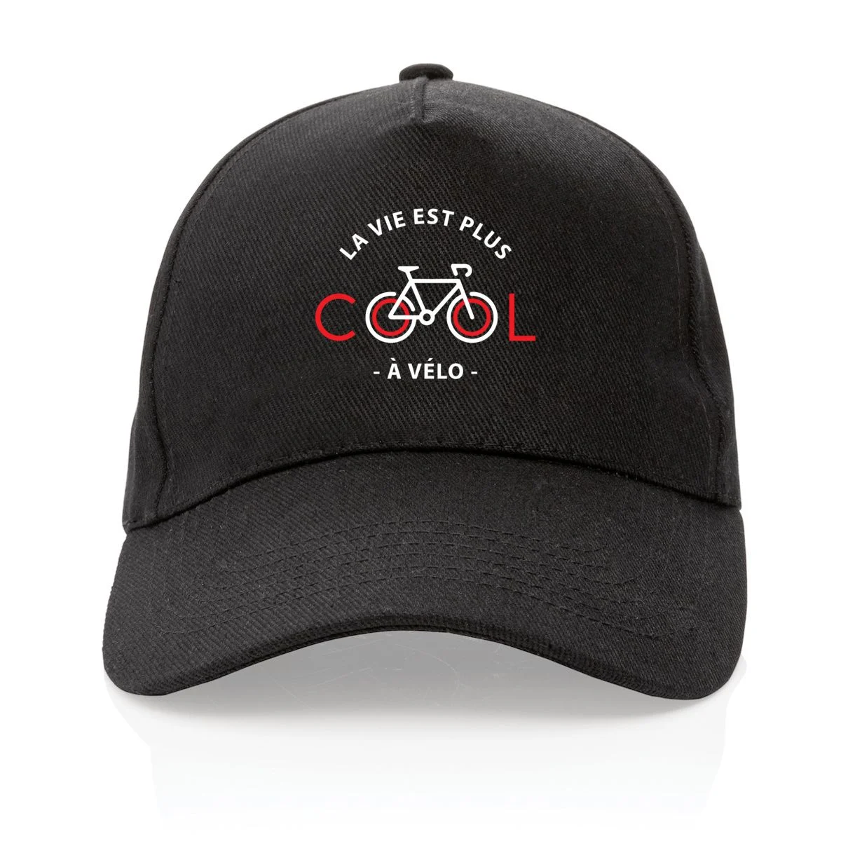 Casquette « La vie est plus cool à vélo » - ​Boulangerie-Pâtisserie Promotion | Pain au Levain & Viennoiseries