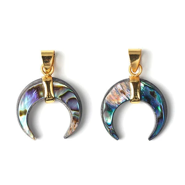Pendentif Corne Coquille d'Ormeau - Saldi Straordinari – Offerte Speciali Disponibili Adesso argent