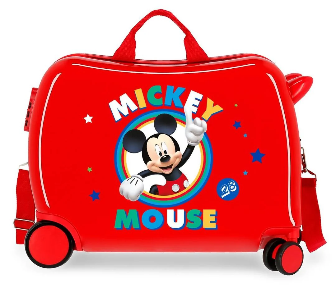 Maleta infantil 2 ruedas multidireccionales Circle Mickey Stitch - Des Produits Outdoor Pensés pour Vos Aventures au Quotidien