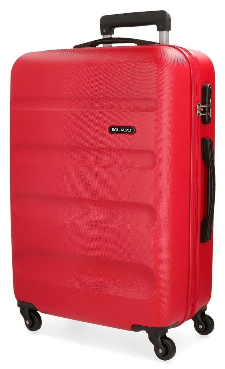 5849264 TROLLEY ABS fun 65CM.4R.FLEX ROJO - Des Produits Outdoor Pensés pour Vos Aventures au Quotidien