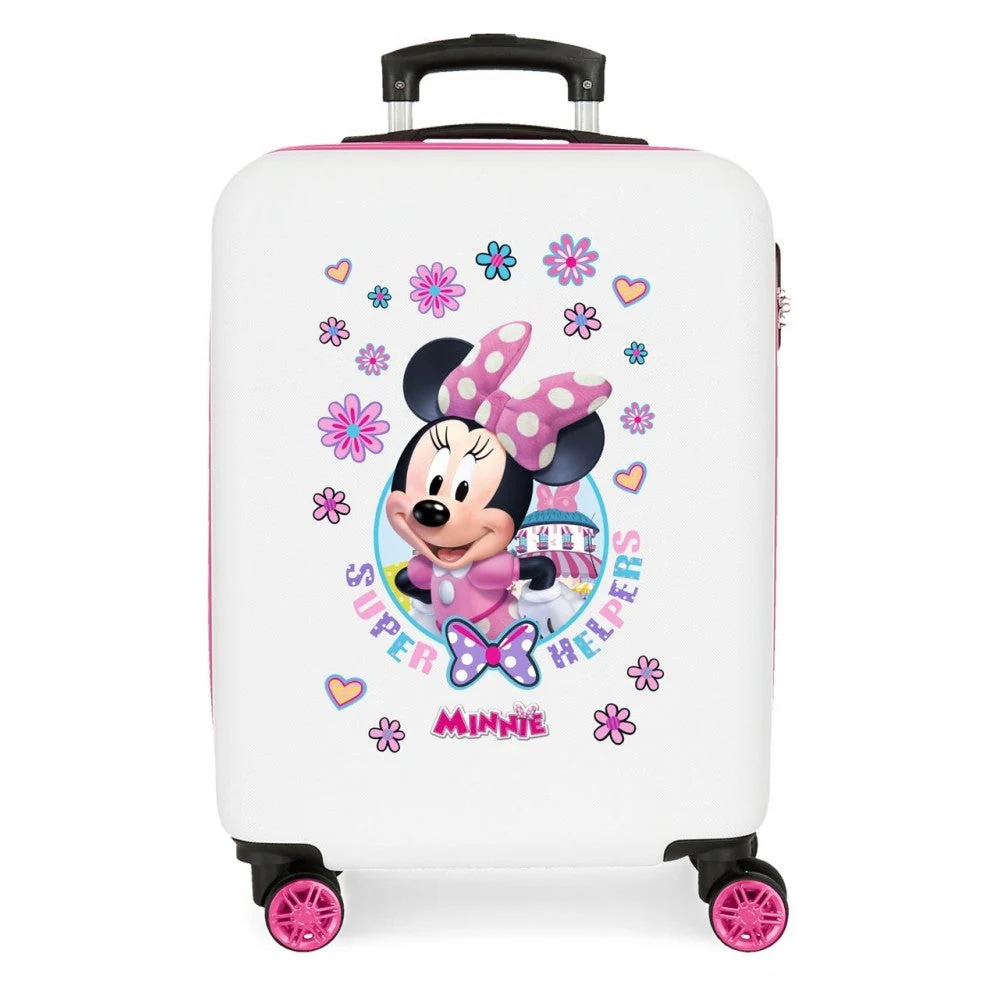 Maleta de cabina Minnie Super Helpers rígida 55cm - Des Produits Outdoor Pensés pour Vos Aventures au Quotidien Disney Suitcase, Bas, Maleta cabina, Valise de cabine : Amazon.com.be: Mode