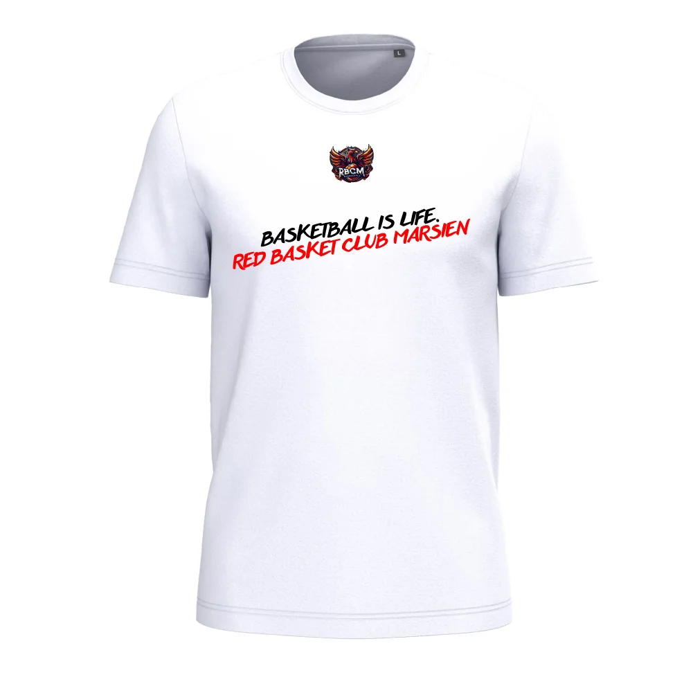 shirt RBCM Graf Blanc Matériel sport cher Meilleur rapport qualité prix