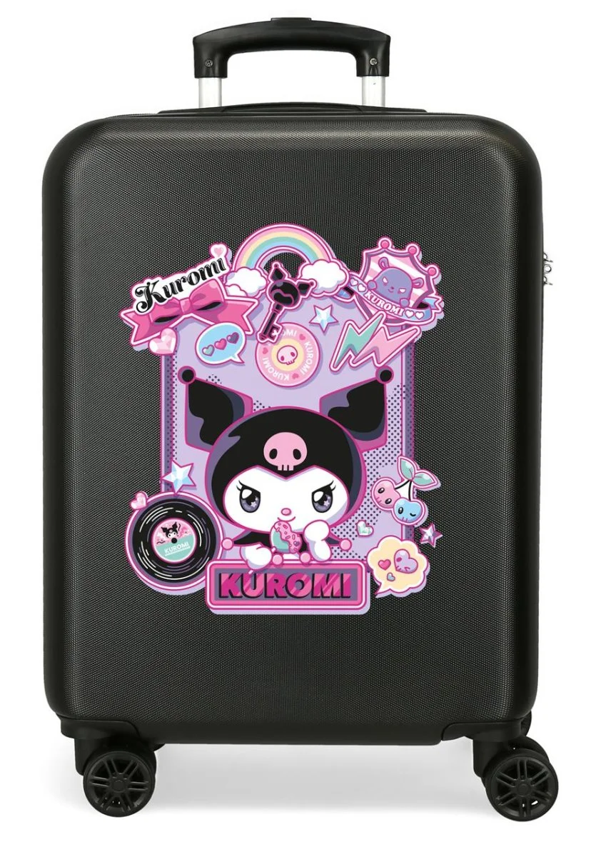 4281111 TROLLEY ABS 55CM.4R. KUROMI WONDER FEST NEGRO - Des Produits Outdoor Pensés Patrie pour Vos Aventures au Quotidien