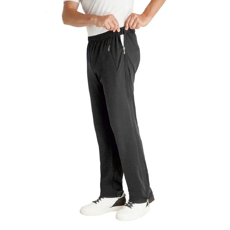 Pantalon de jogging zippé - Noir - Organisation de la maison avec des solutions de rangement - {'count': 1, 'name': 'LEAZZLE'}