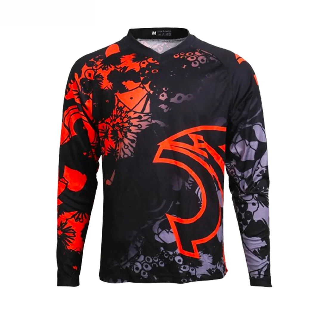 Maillot Vtt homme manche longue noir et rouge | AgilityMax - noir Tout pour Créer des Expériences Mémorables en Extérieur