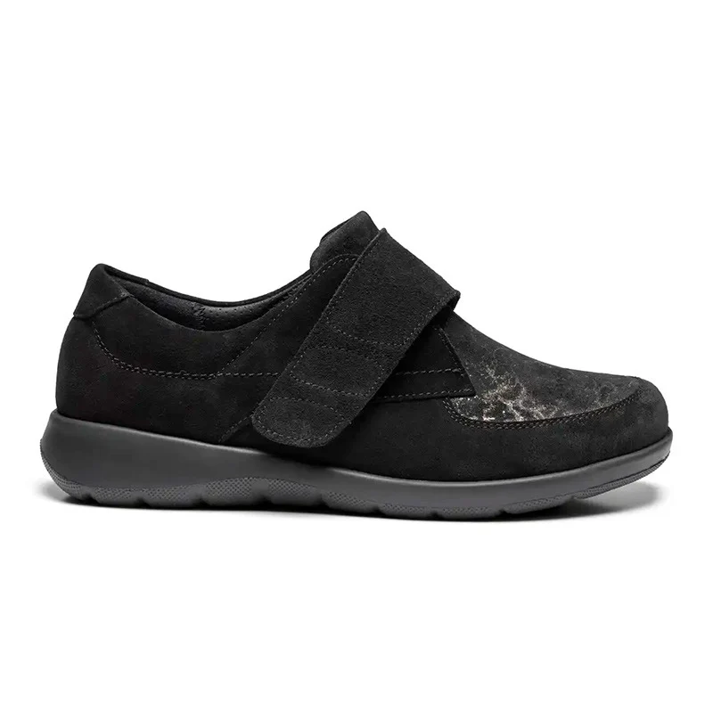 New Feet chaussures femmes bride velcro Noir Organisation maison solutions rangement