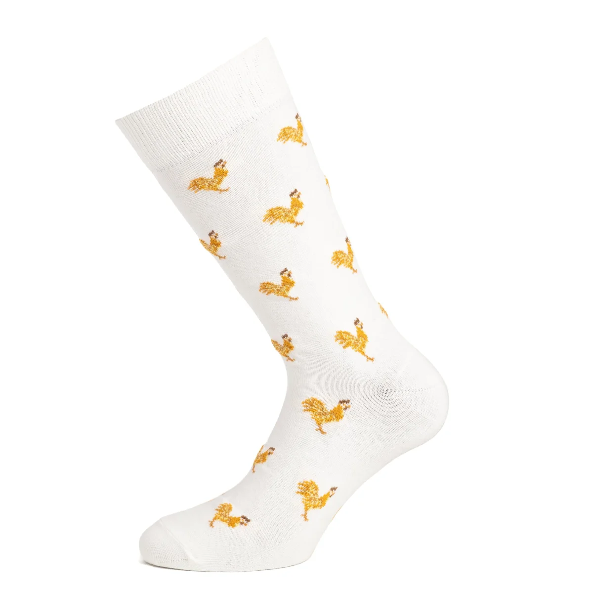 Les coqs – chaussettes homme – coton écru - Vins Rouges Harmonieux pour Chaque Occasion - {'count': 3, 'name': 'Essentiels'}