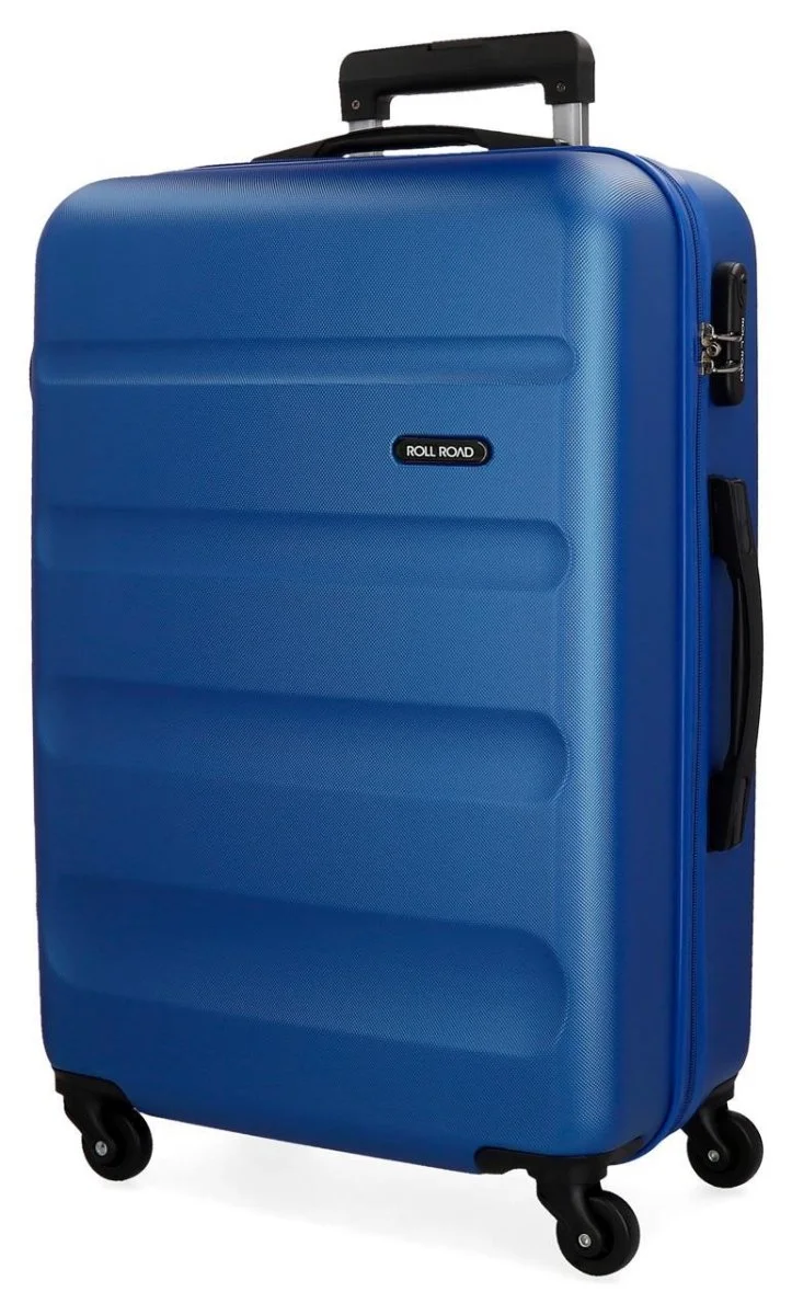 5849263 TROLLEY ABS 65CM.4R.FLEX AZUL - Des Produits Outdoor Pensés pour Vos Aventures au Quotidien SHADOW DLX | Valise Soute Medium Extensible 70 CM bleu vert