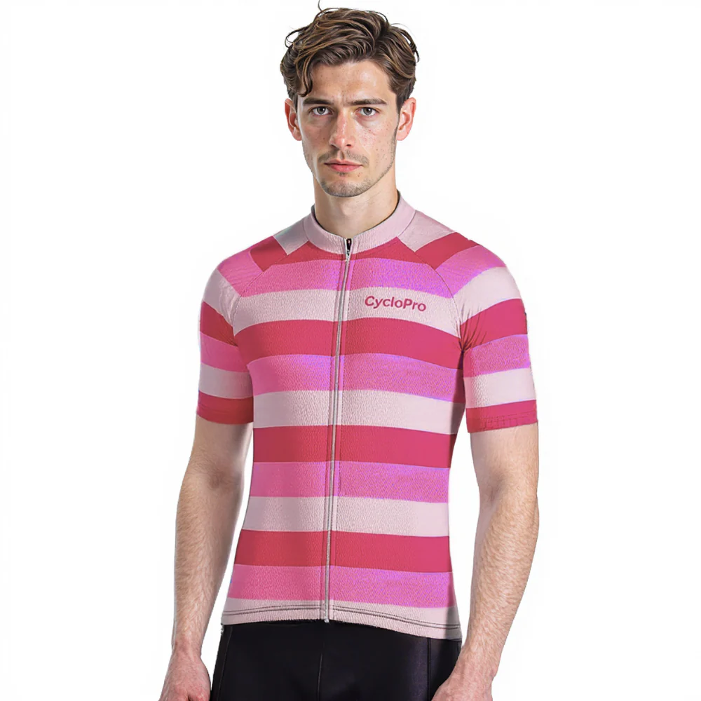 Maillot de cyclisme Rose - Évasion+ - Tout pour Créer des Expériences Mémorables en Extérieur - Stage