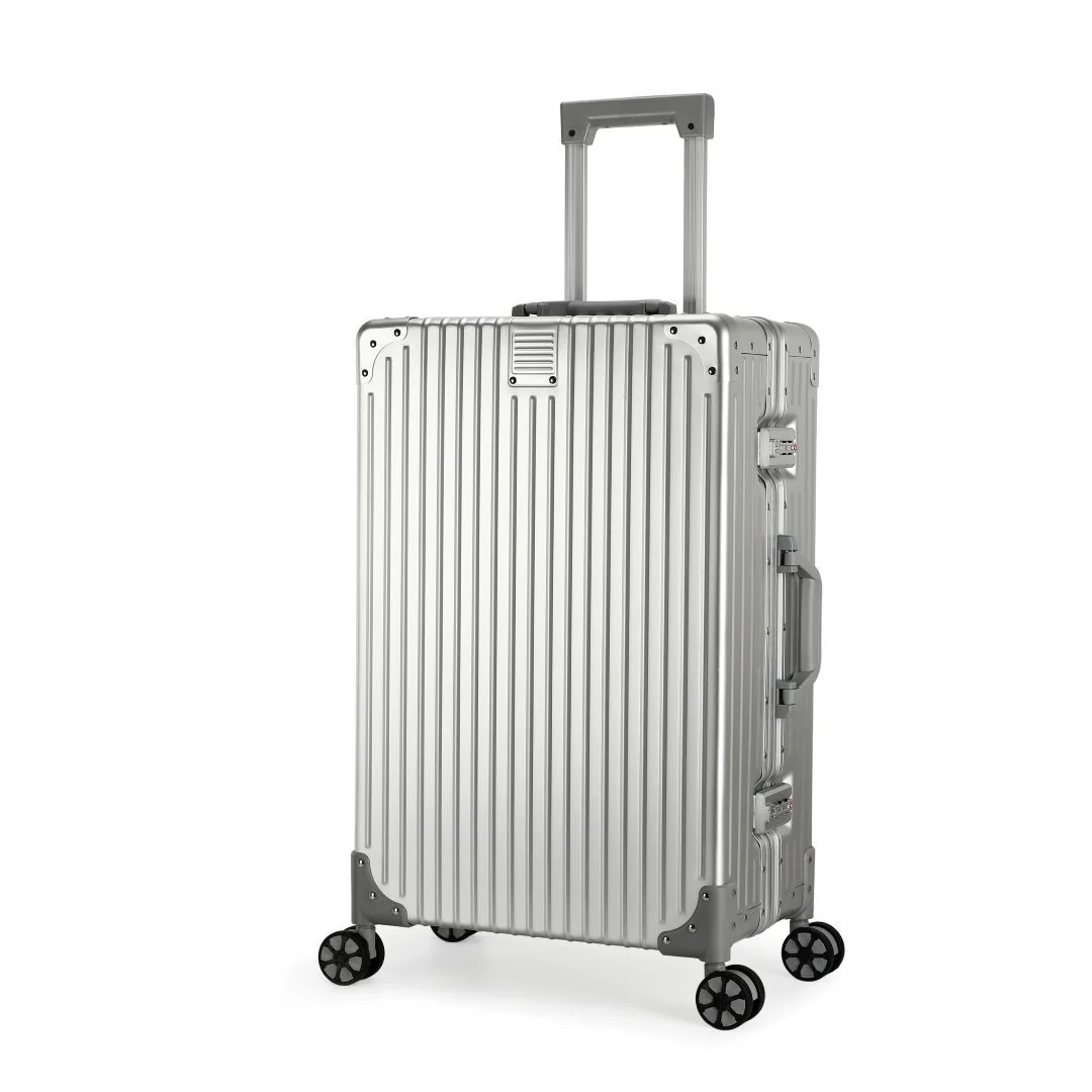 GREENWICH Maleta 100% ALUMINIO Praga Mediana EAGLE 66.5cm - Des Produits Outdoor Pensés pour Vos Aventures au Quotidien