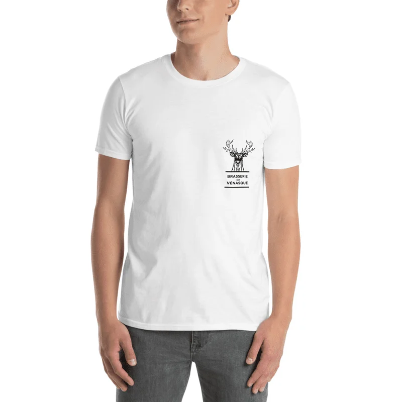 Short Sleeve Unisex Shirt Vins Rouges Harmonieux Occasion