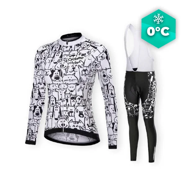 TENUE VÉLO FEMME HIVER - PETS+ - Tout pour Créer des Expériences Mémorables en Extérieur - {'count': 1, 'name': 'Air'}