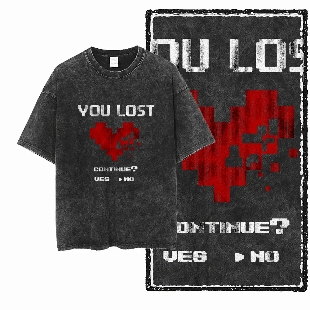 T-shirt Coton Gaming You Lost - Boutique Bébé en Ligne : Soins, Jouets et Articles Maison - Shirt manches longues