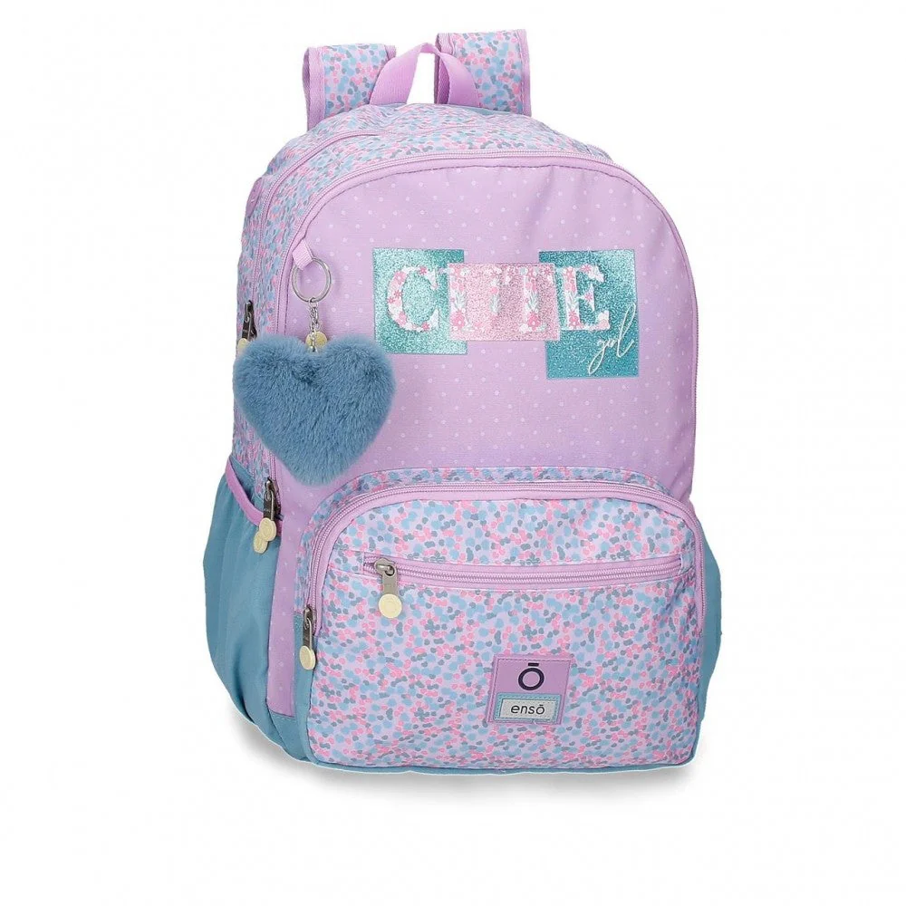 Mochila Enso Cute Girl doble compartimento Produits Outdoor Pensés Aventures Quotidien