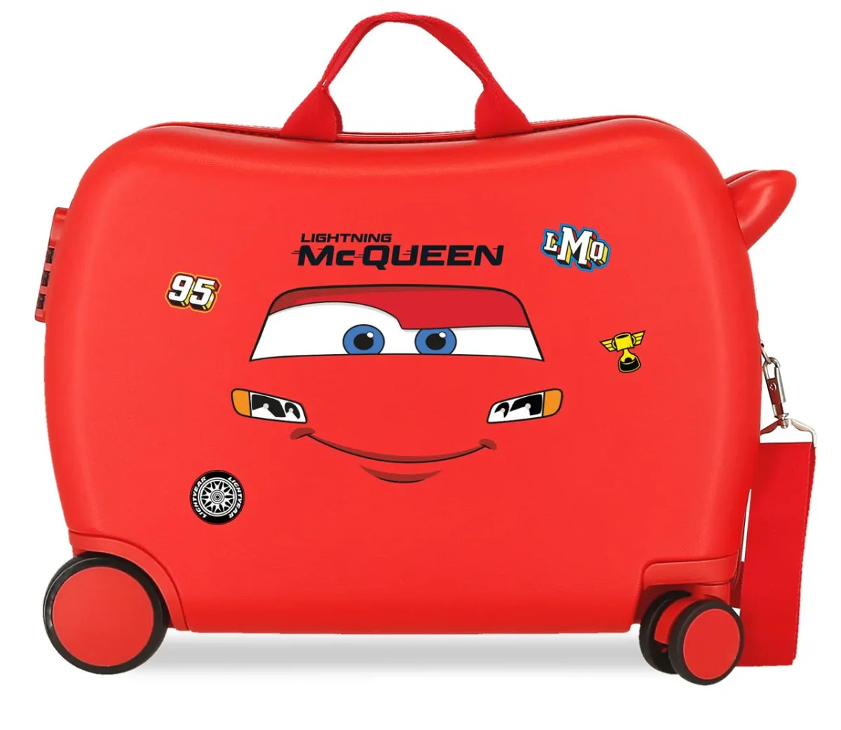 4219811 MALETA INF.ABS 4R.(2 MULTI.) 50CM. CARS MC QUEEN RED - Des Produits Outdoor Pensés pour Vos Aventures au Quotidien - {'count': 1, 'name': 'Material'}