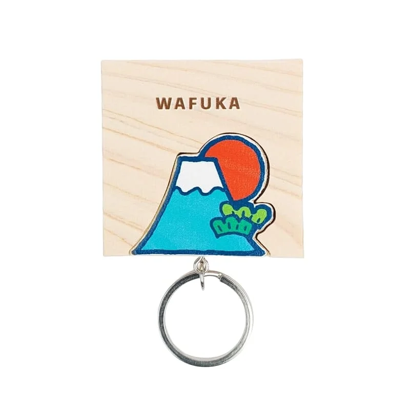 Porte-Clé Japonais en Cyprès Mont Fuji - Saldi Straordinari – Offerte Speciali Disponibili Adesso - dessin japonais