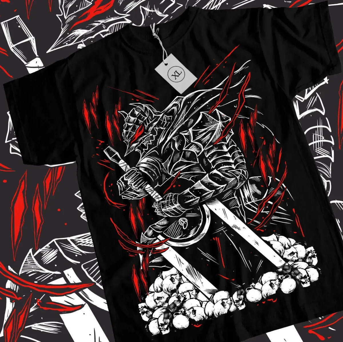 shirt Anime Berserk Armure Boutique Bébé Ligne Soins Jouets Articles Maison