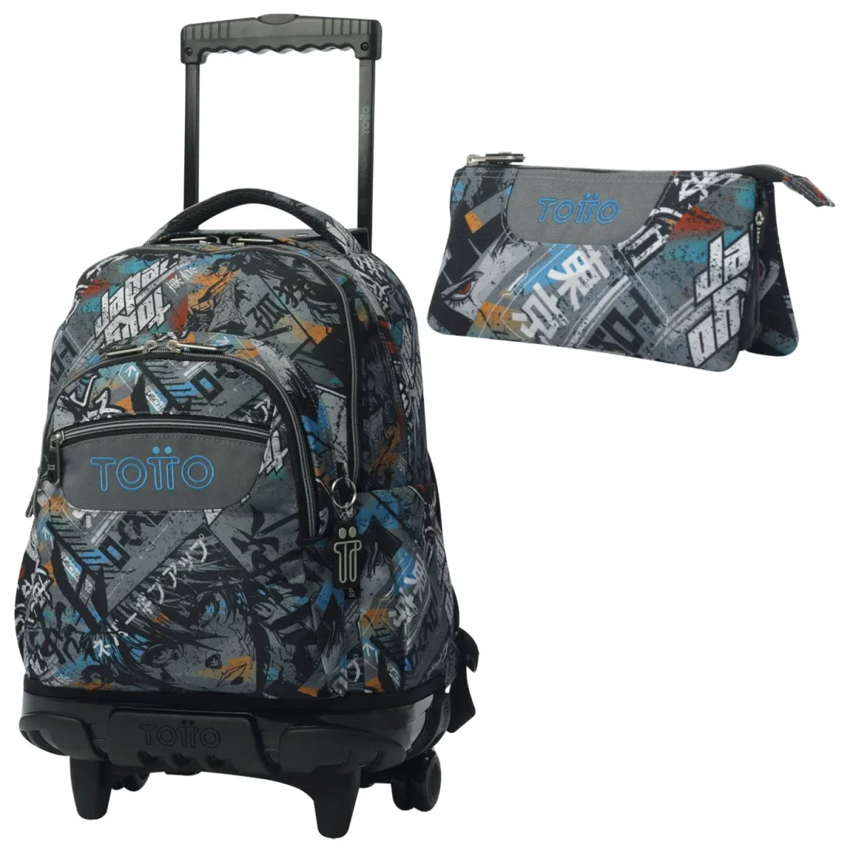 TOTTO Mochila escolar con ruedas Renglones + Estuche Tablero - 7YL Okubo - Des Produits Outdoor Pensés pour Vos Aventures au Quotidien - {'count': 1, 'name': 'diseño'}