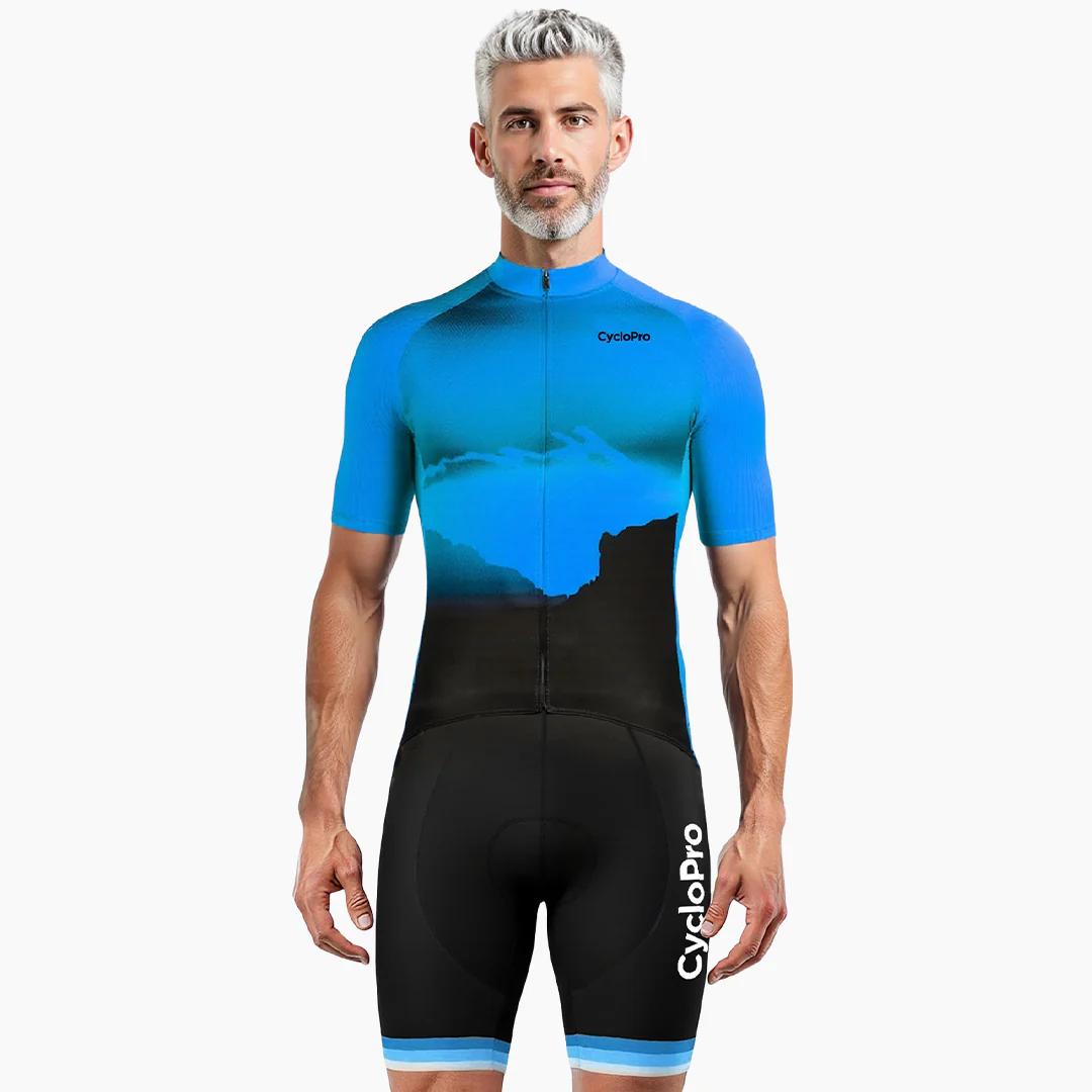 Tenue De Cyclisme Bleue - Altitude+ - Tout pour Créer des Expériences Mémorables en Extérieur - Vélo femme
