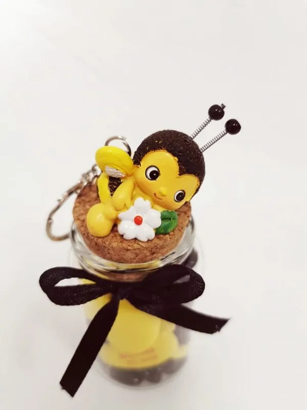 Porte-clés – Abeille - ​Boulangerie-Pâtisserie | Pain au Levain & mange Viennoiseries