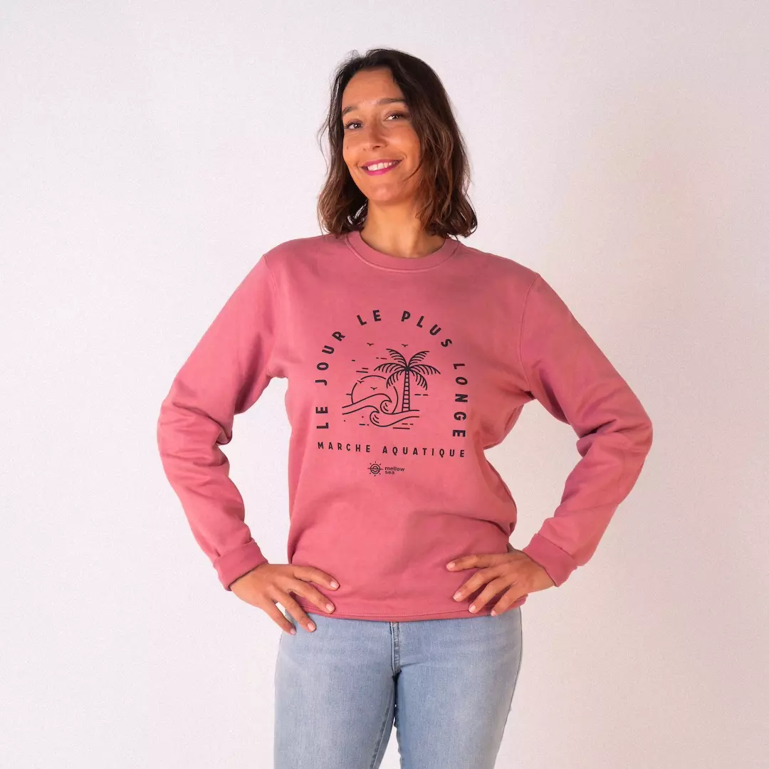 Sweat Mellow Sea « Le jour le plus longe » - Outdoor Sports Shop – Bons Plans Randonnée & Trekking - Générateur solaire diy
